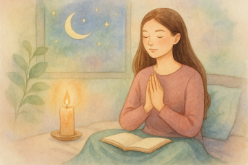 Ritual de gratitud nocturna para abrir caminos nuevos